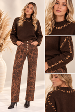 Maglione con dettaglio animalier