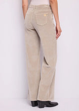 Pantalone wide leg in velluto