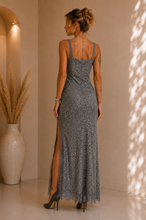 Abito paillettes e pizzo