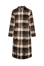 Cappotto Regular Lungo a Quadri