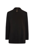 Blazer lungo nero Fracomina - retro