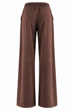 Pantalone Etere cacao, elastico sul retro