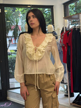 Blusa con rouches