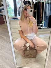 Pantalone palazzo e top