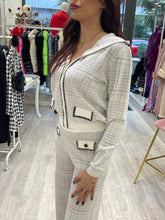 Cardigan con zip