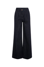 JEANS FLARE MODELLO CHINO IN DENIM GESSATO CON LAVAGGIO MEDIO