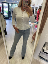 Cardigan cascata diamanti