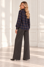 Pantalone Etere palazzo scamosciato