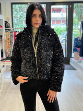 Piumino paillettes