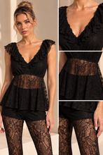 Pantalone in pizzo