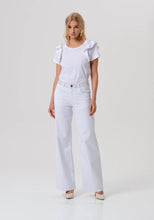 Pantalone palazzo strass