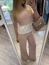 Pantalone palazzo e top
