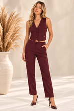 Gilet gessato sartoriale