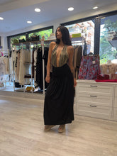 Costume intero nero oro