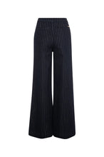 JEANS FLARE MODELLO CHINO IN DENIM GESSATO CON LAVAGGIO MEDIO