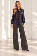 Pantalone Etere palazzo scamosciato