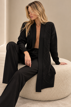 Cardigan onde diamanti