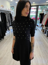 Abito in maglia maniche corte