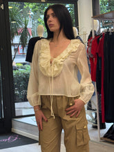 Blusa con rouches