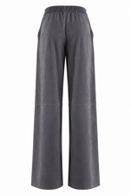 Pantalone Etere antracite, elastico sul retro