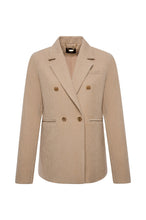 Blazer beige Fracomina vista frontale